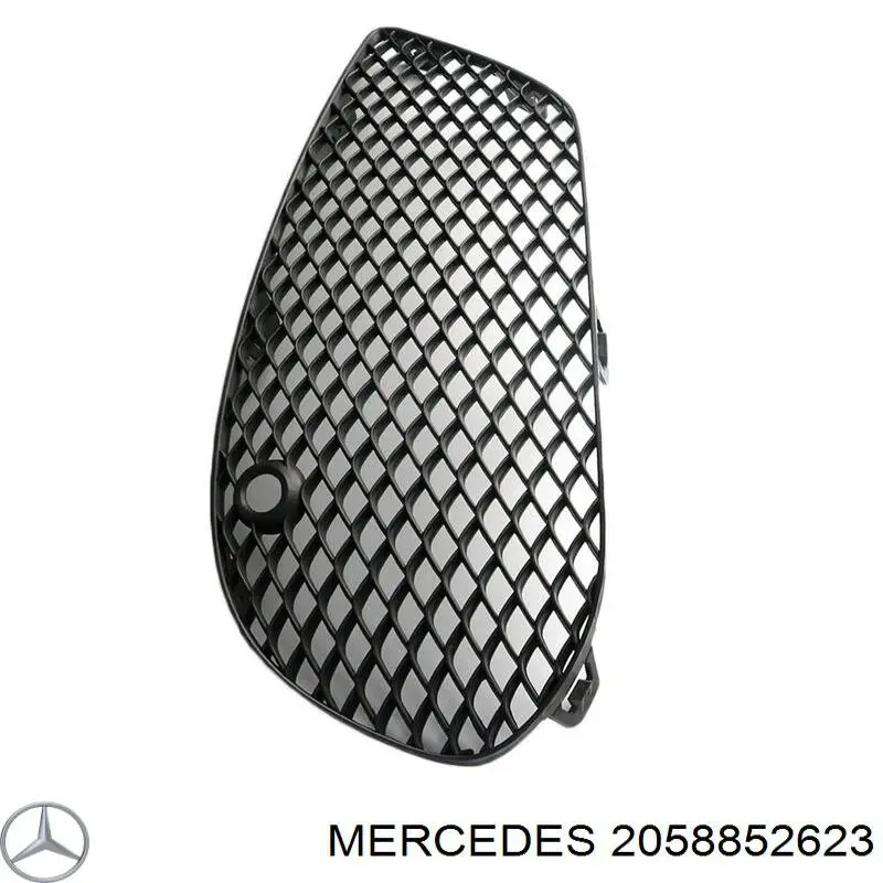 Заглушка протитуманки передньої правої Mercedes A2058852623 ціна, від 19.16 USD