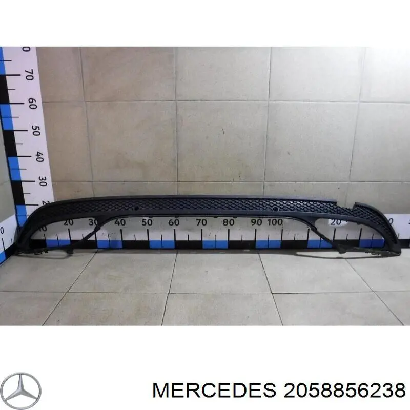 50D2965 Polcar Накладка бампера заднього