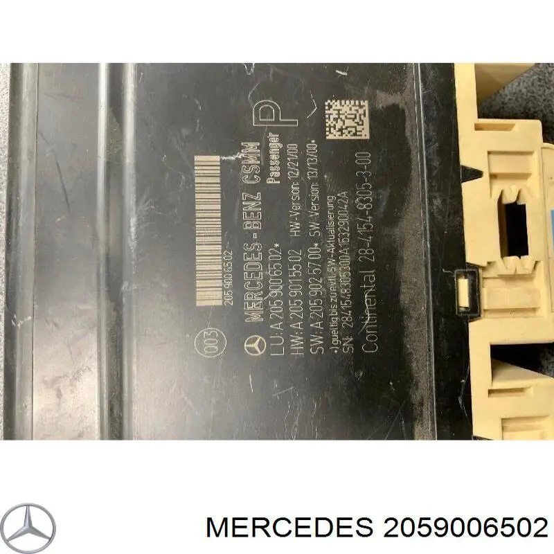  A2059006502 Mercedes