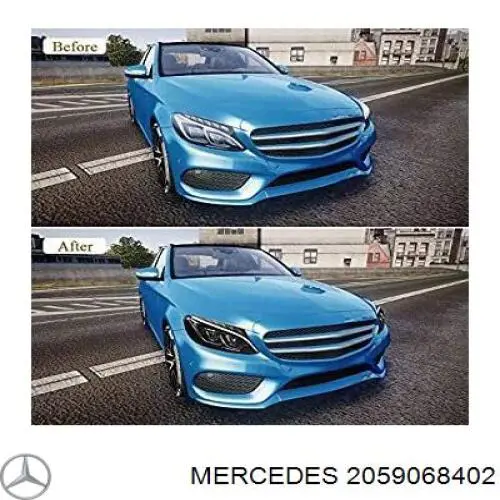 Основна фара - вставка Mercedes A2059068402 ціна, від 3062.45 USD