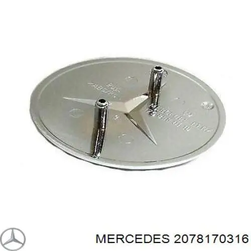 2078170316 Mercedes емблема капота