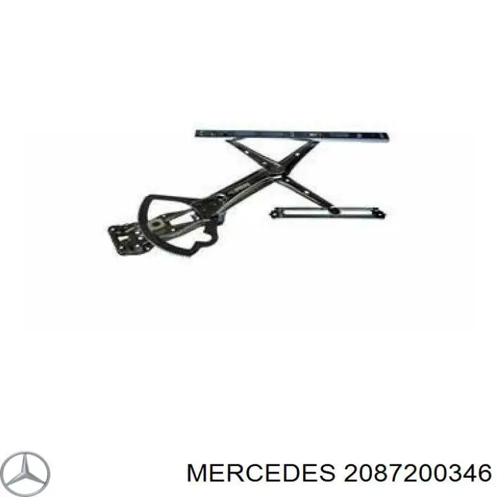 Купити A2087200346 Mercedes Механізм стеклопідйомника водійських дверей