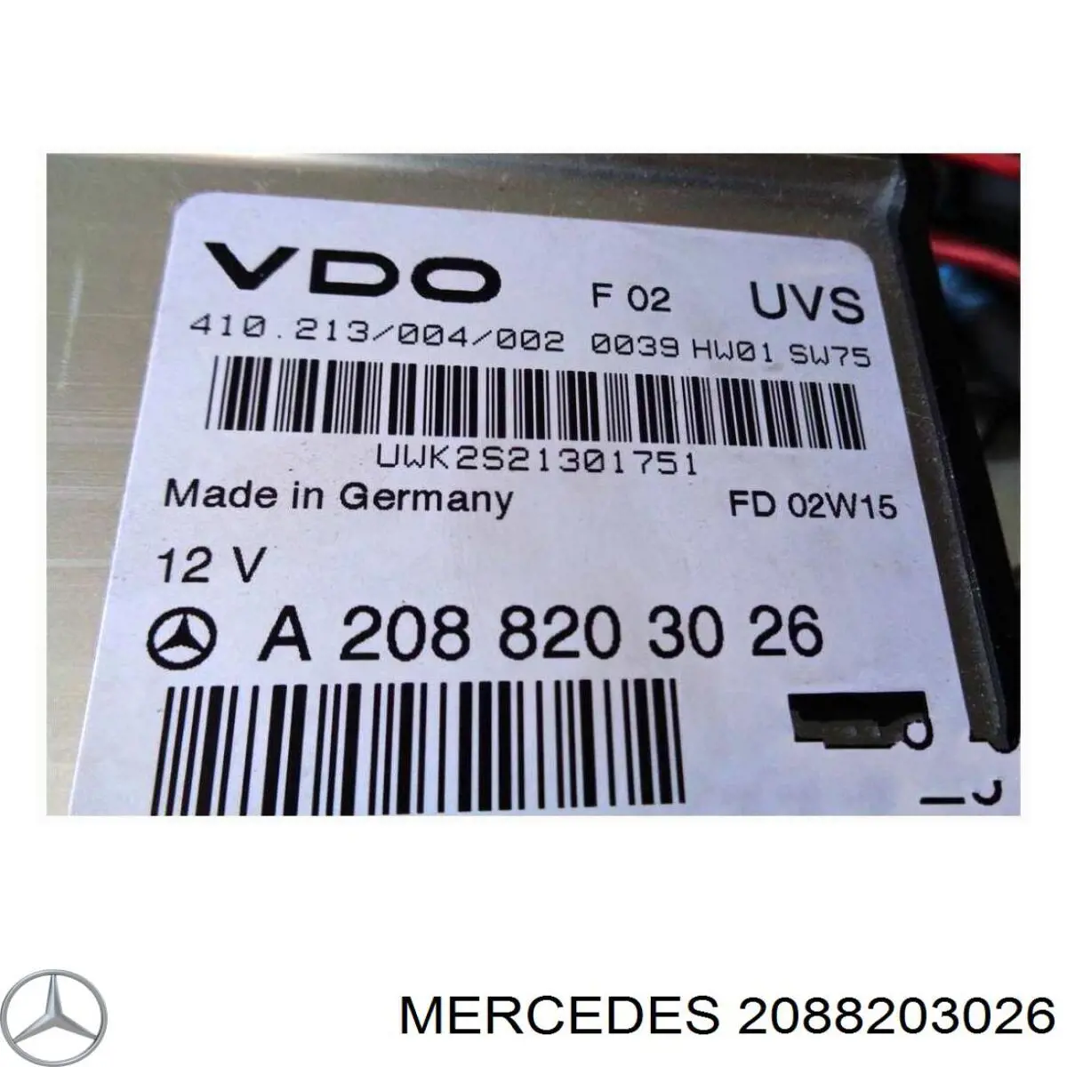  Mercedes A2088203026 ціна, від 316.67 USD