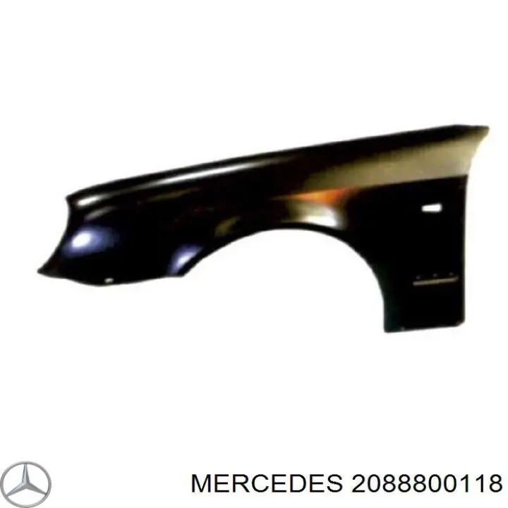 2088800118 Mercedes крило переднє ліве