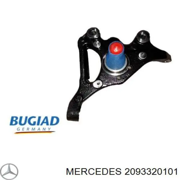 2093320101 Mercedes цапфа - поворотний кулак передній, правий