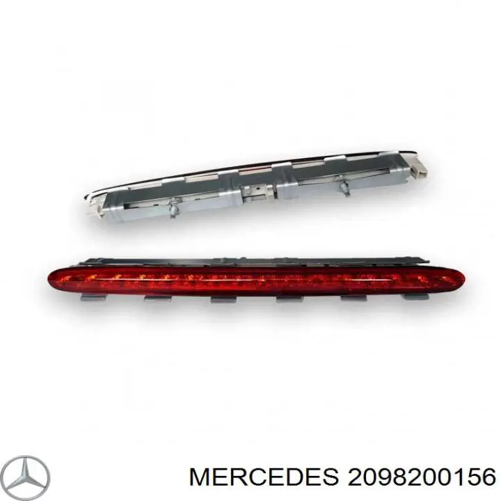 Стоп-сигнал Mercedes CLK купе (C209) (2002 - 2009) ціна, від 57.09 USD