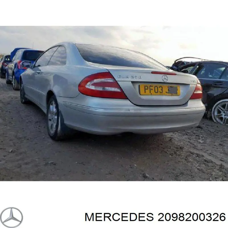 Купити A2098205226 Mercedes Блок керування сигналами SAM