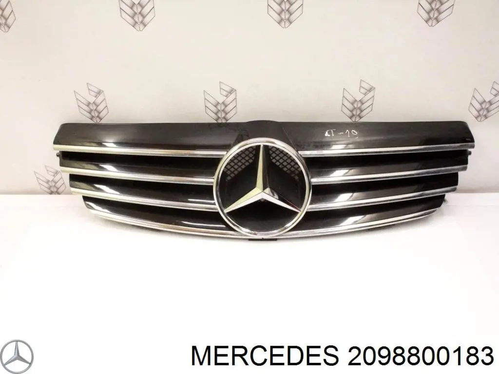 Облицювання радіатора Mercedes A2098800183 ціна, від 169.30 USD