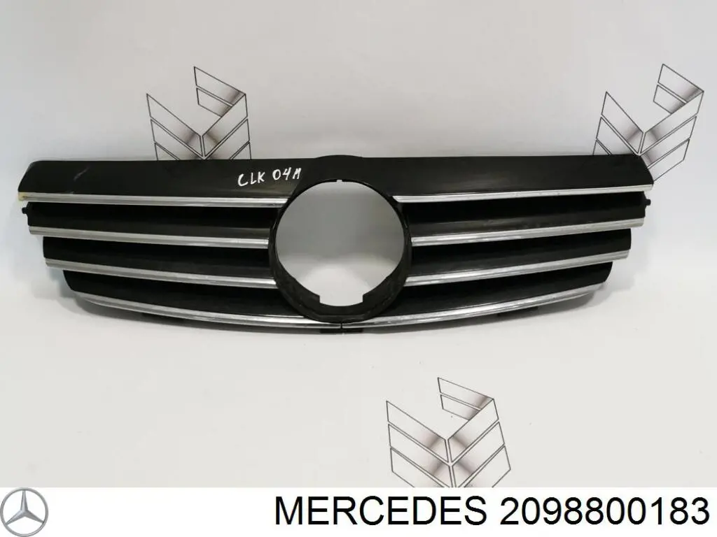 2098800183 Mercedes решітка радіатора