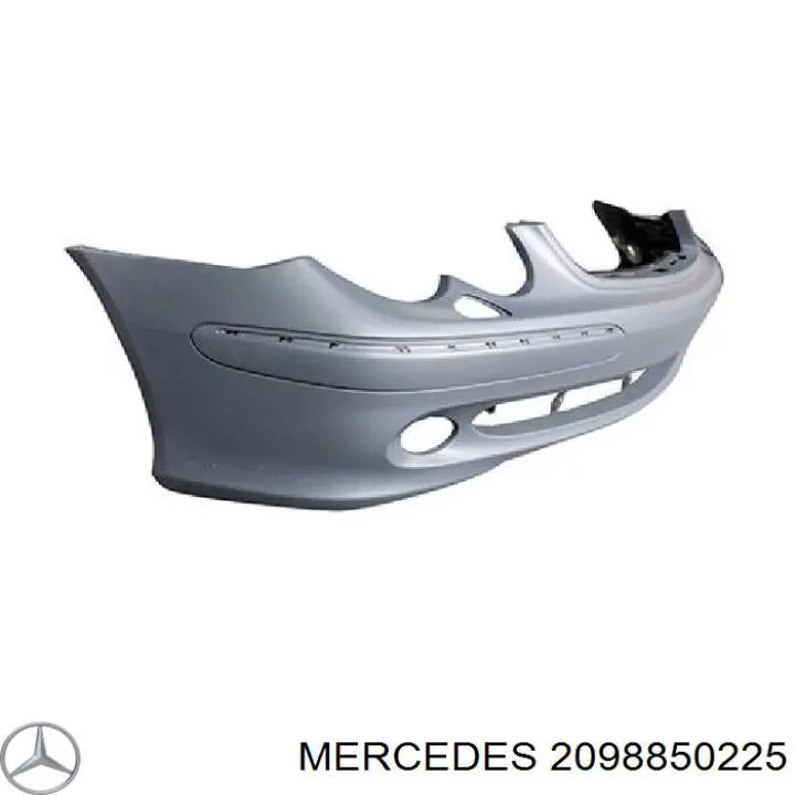 2098850225 Mercedes бампер передній