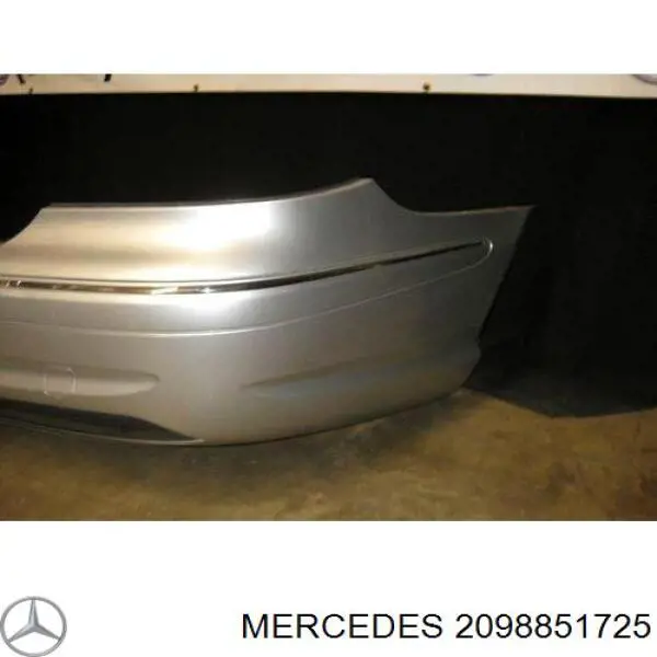 2098851725 Mercedes бампер задній