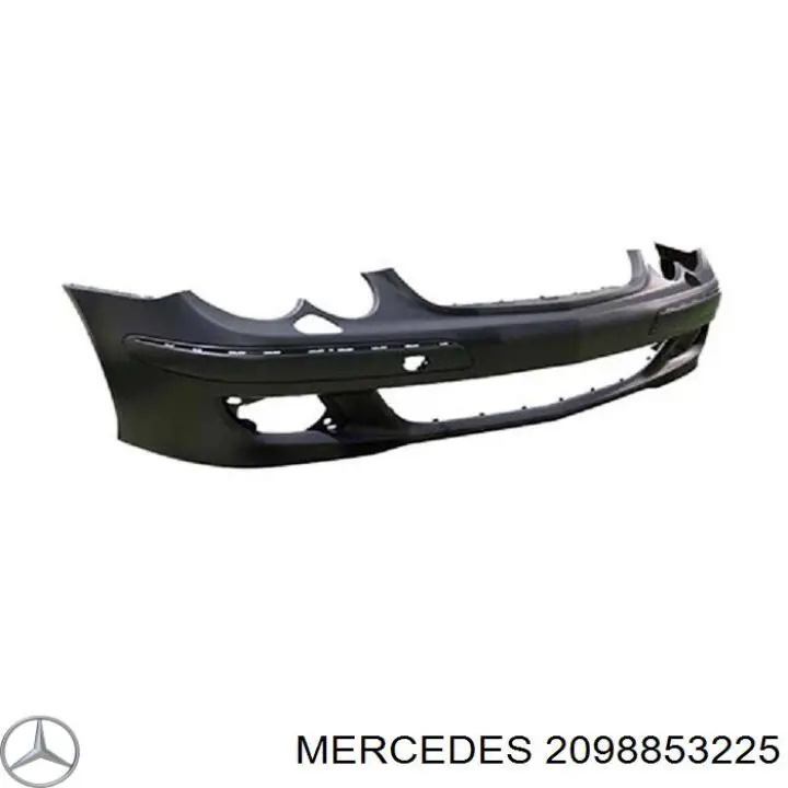 Бампер передній 2098853225 Mercedes