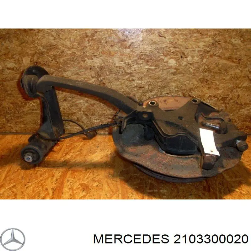 2103300020 Mercedes цапфа - поворотний кулак передній, лівий