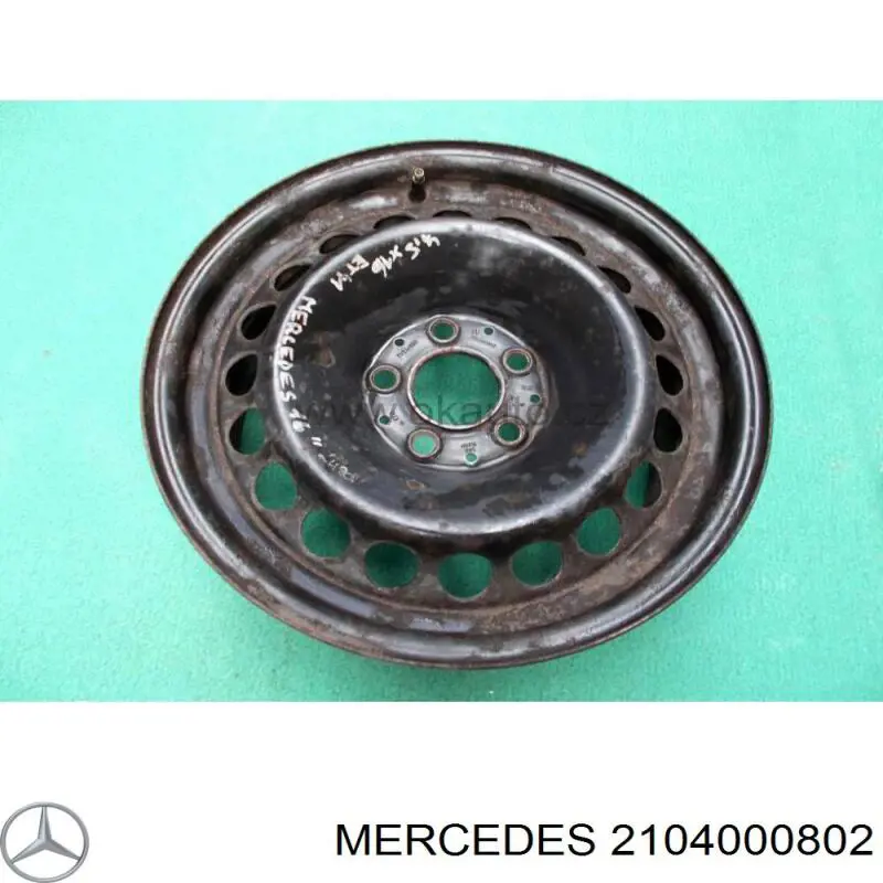 Диск колесний Mercedes A2104000802 ціна, від 14.08 USD
