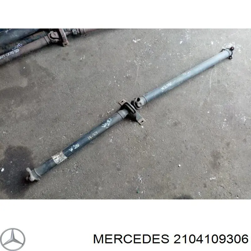 A2104109306 Mercedes Вал карданний основний заднього моста
