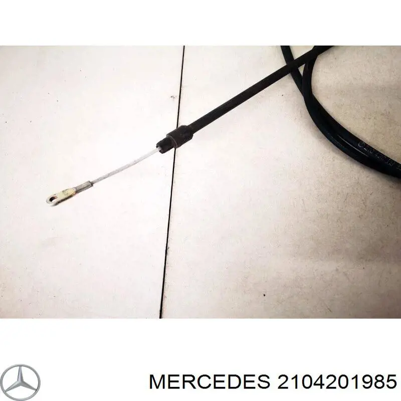 A2104201985 Mercedes Трос ручного гальма передній