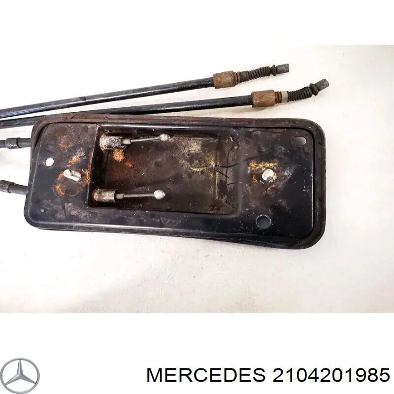 Трос стоянкового гальма передній Mercedes A2104201985 ціна, від 17.74 USD