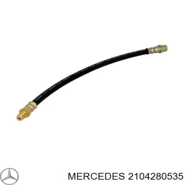 2104280535 Mercedes шланг гальмівний передній