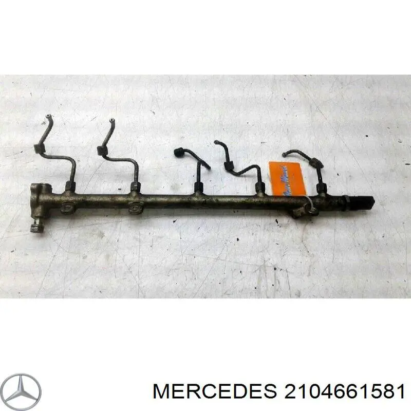 A2104661581 Mercedes Трубка високого тиску ГПК