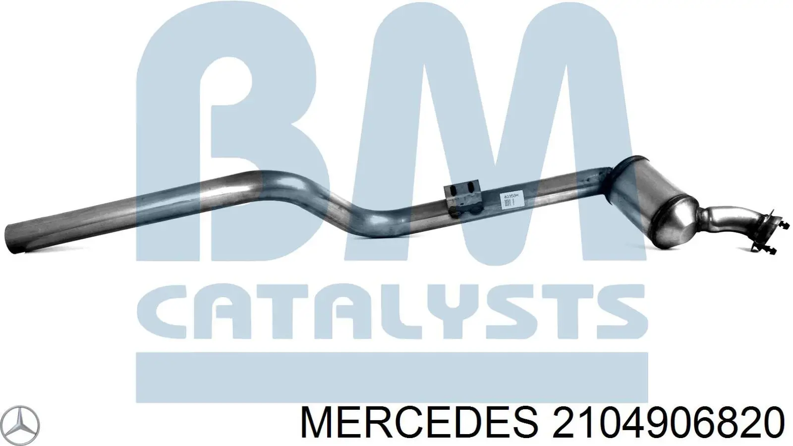 Купити A210490682080 Mercedes Перетворювач відпрацьованих газів