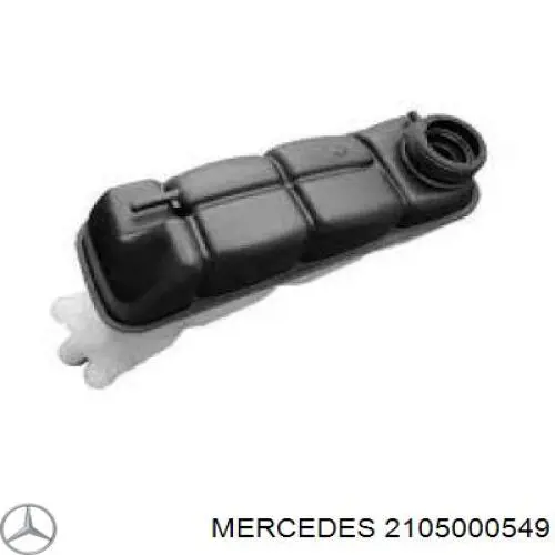 2105000549 Mercedes бачок системи охолодження, розширювальний