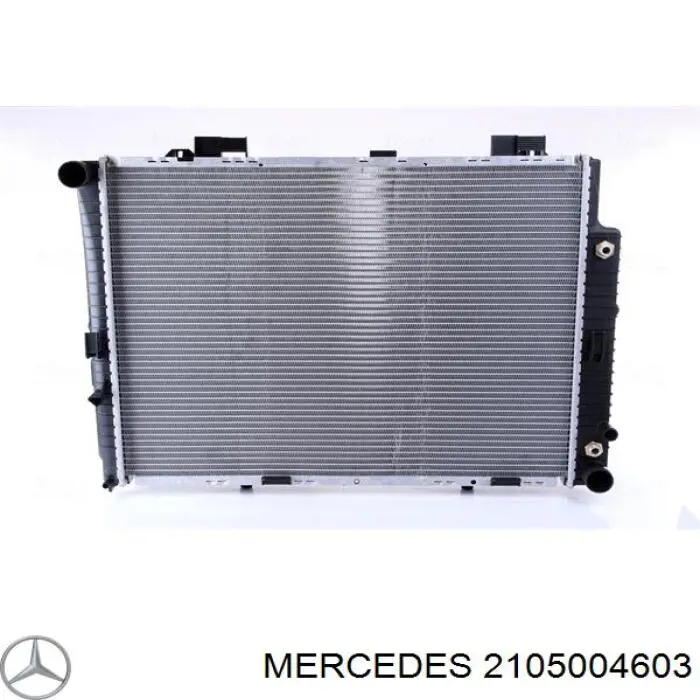 2105004603 Mercedes радіатор охолодження двигуна