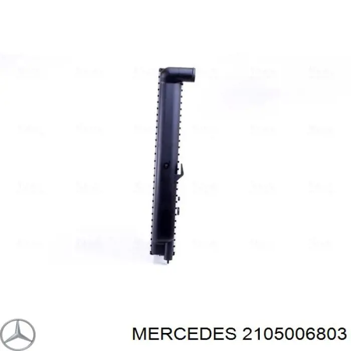 2105006803 Mercedes радіатор охолодження двигуна