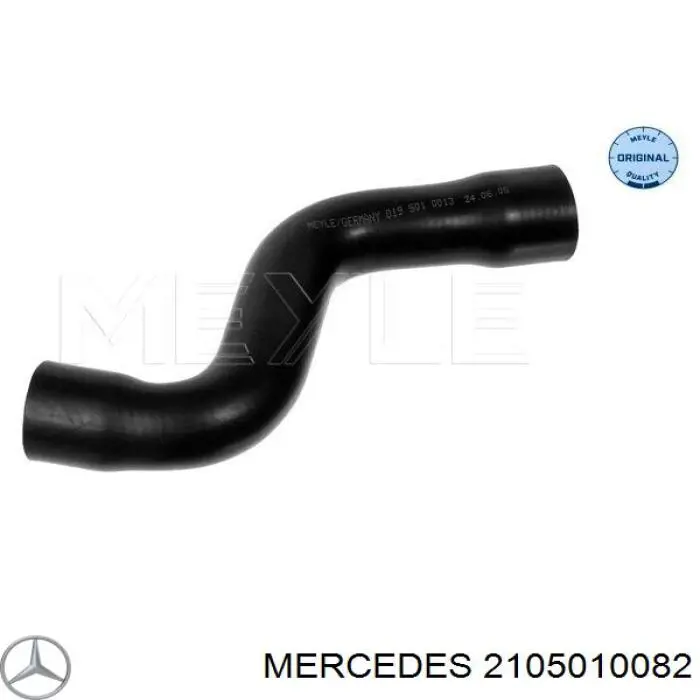 2105010082 Mercedes шланг/патрубок радіатора охолодження, верхній
