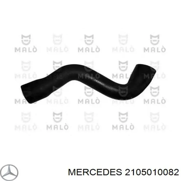 Шланг/патрубок радіатора охолодження, верхній A2105010082 Mercedes