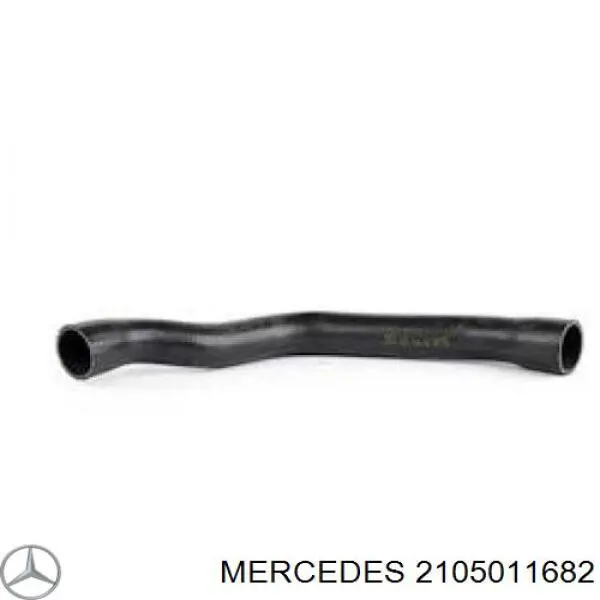 2105011682 Mercedes шланг/патрубок радіатора охолодження, нижній