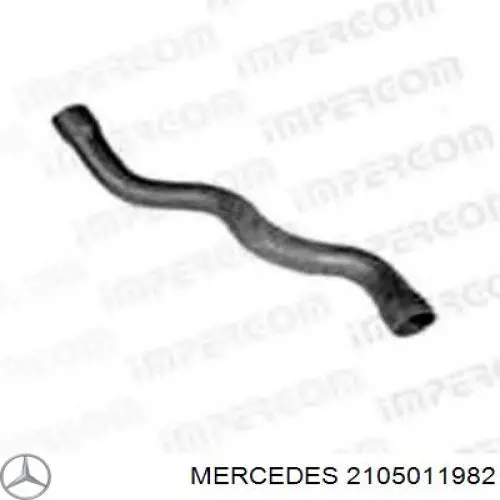 A2105011982 Mercedes Шланг/патрубок радіатора охолодження, нижній