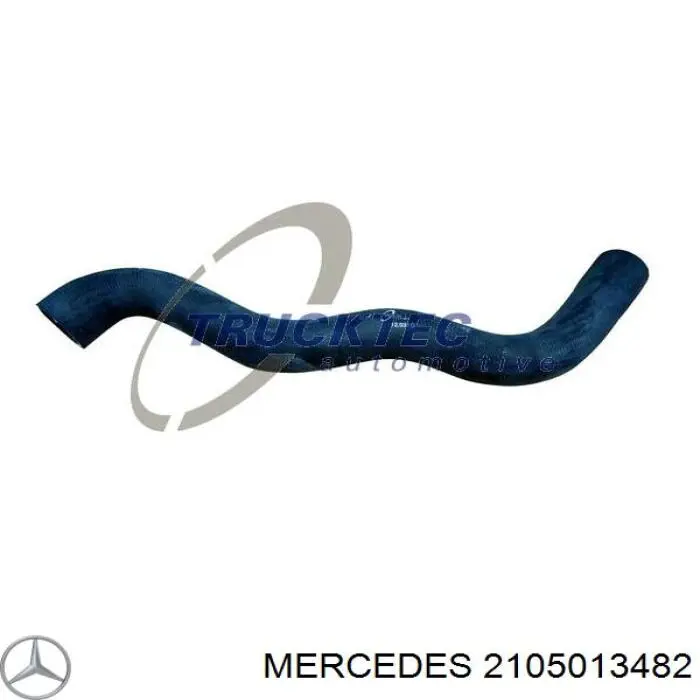 A2105013482 Mercedes шланг/патрубок радіатора охолодження, верхній
