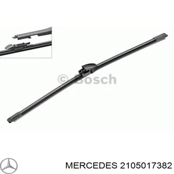 Купити A2105017382 Mercedes Шланг/патрубок радіатора охолодження, нижній