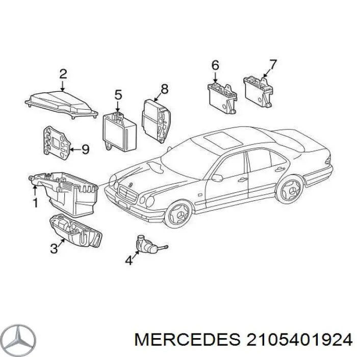 A2105401024 Mercedes 