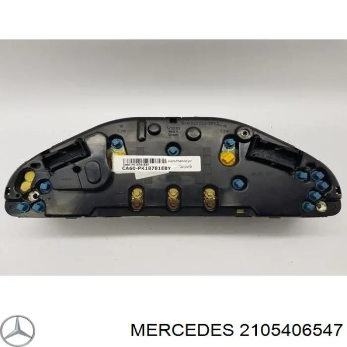 Щиток приладів Mercedes A210540654780