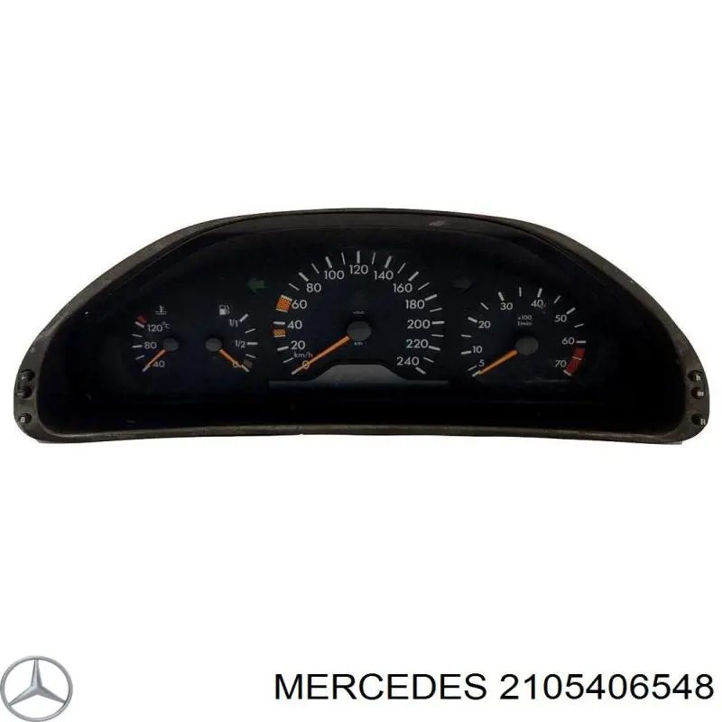 A2105406548 Mercedes Щиток приладів додатковий