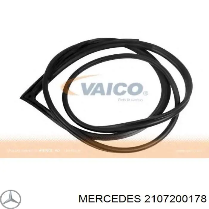 Ущільнювач двері передньої лівої (на двері) VEMO/Vaico V301568 ціна, від 71.46 USD