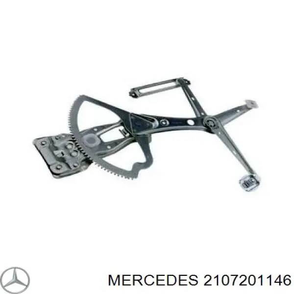 2107201146 Mercedes механізм склопідіймача двері передньої, лівої
