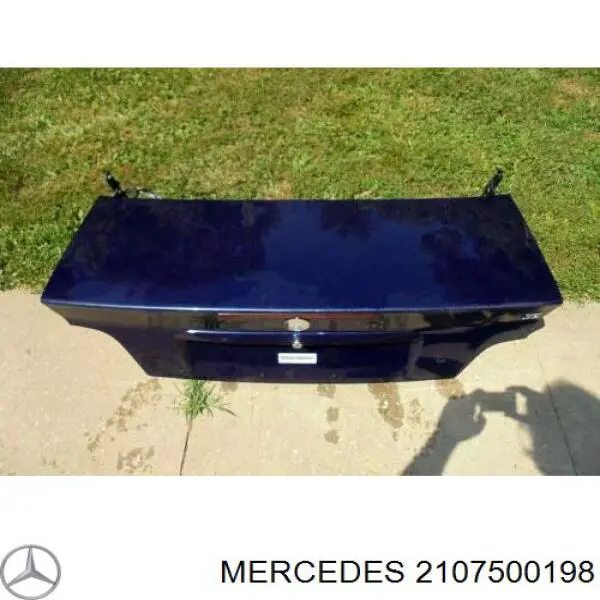 A2107500198 Mercedes Прокладочний гумка багажника