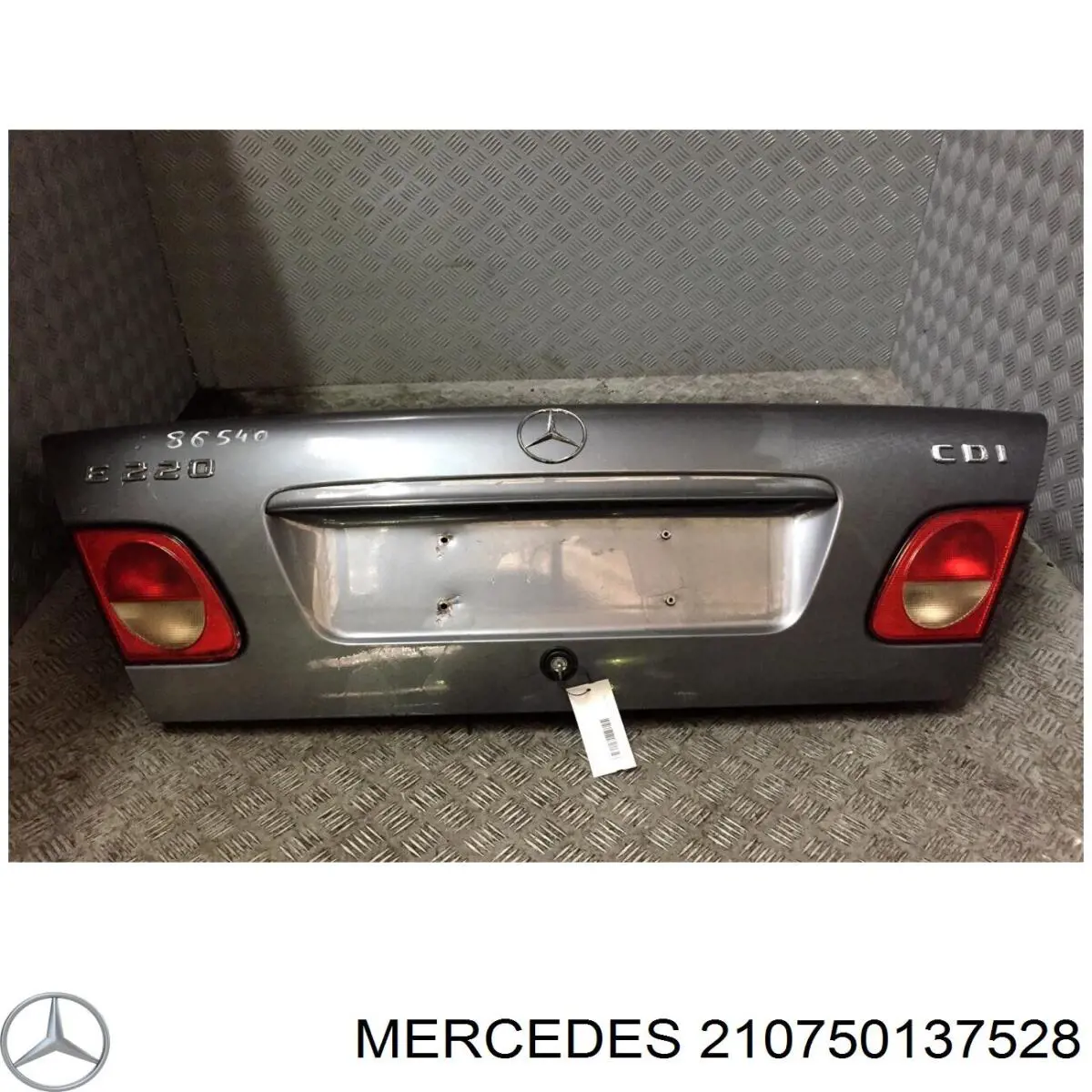 Кришка багажника Mercedes A2107500775 ціна, від 63.34 USD