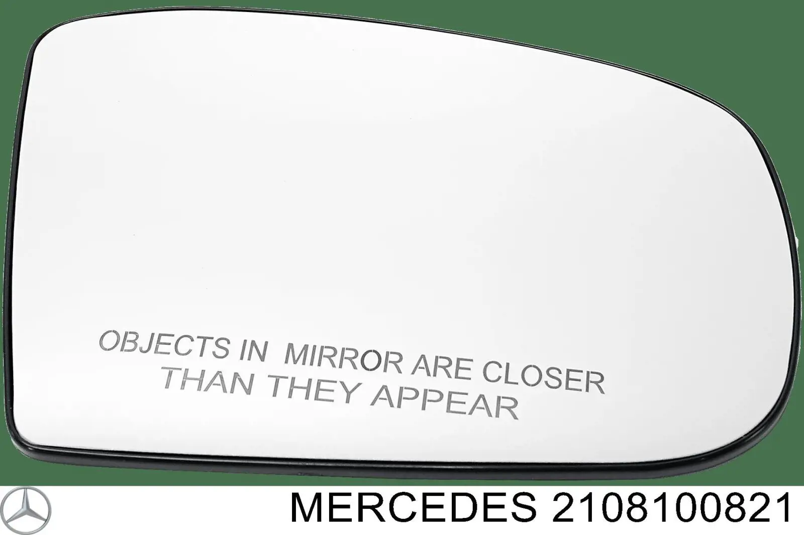 2108100821 Mercedes дзеркальний елемент дзеркала заднього виду, правого