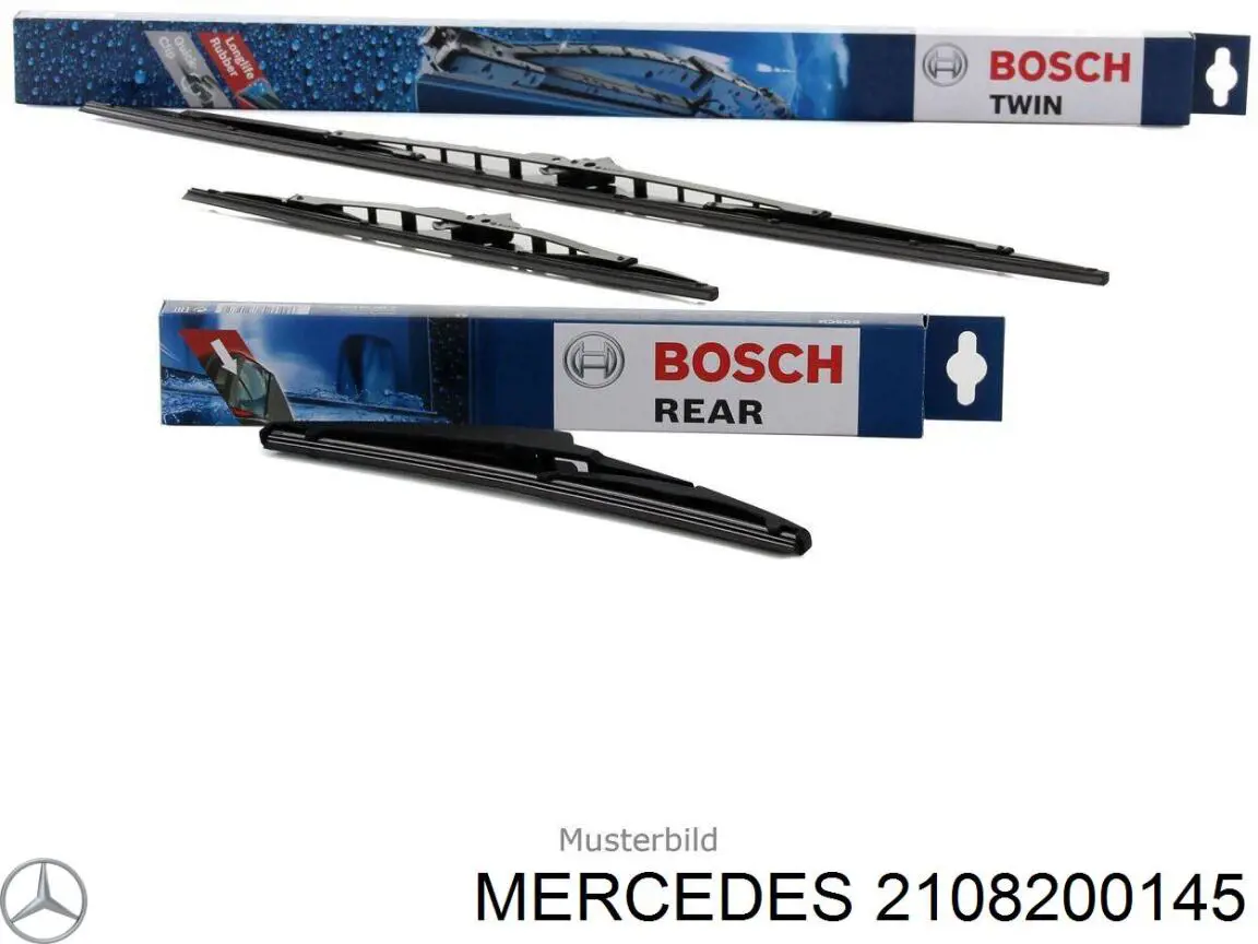 Двірник задній Bosch 089