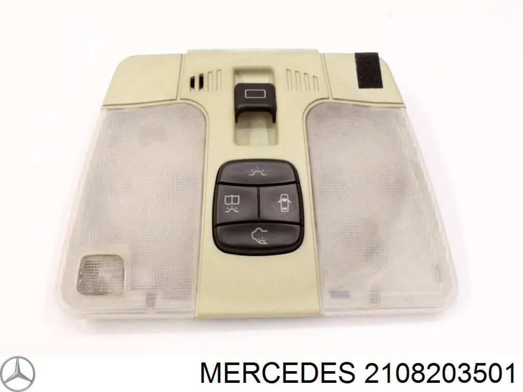 Плафон освітлення салона/кабіни, задній Mercedes A2108204201 ціна, від 8.44 USD