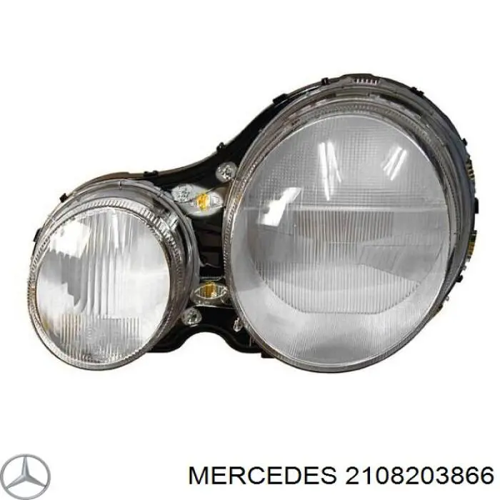 Купити A2108203866 Mercedes Скло фари правої