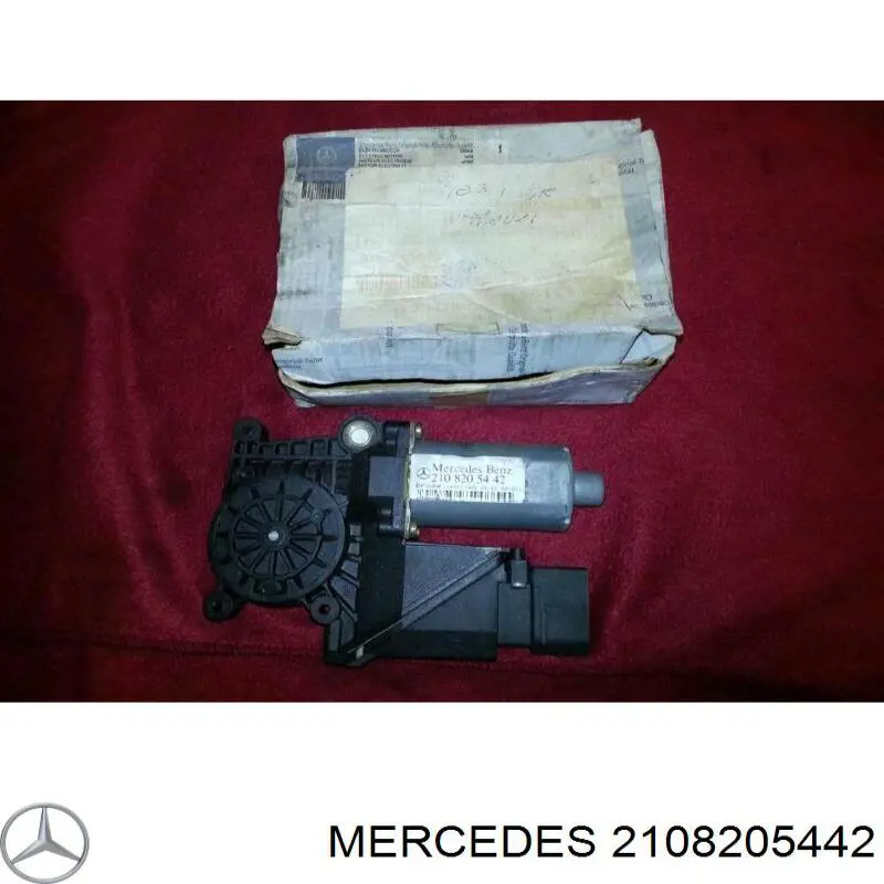 2108205442 Mercedes двигун стеклопод'емника двері задньої, правої