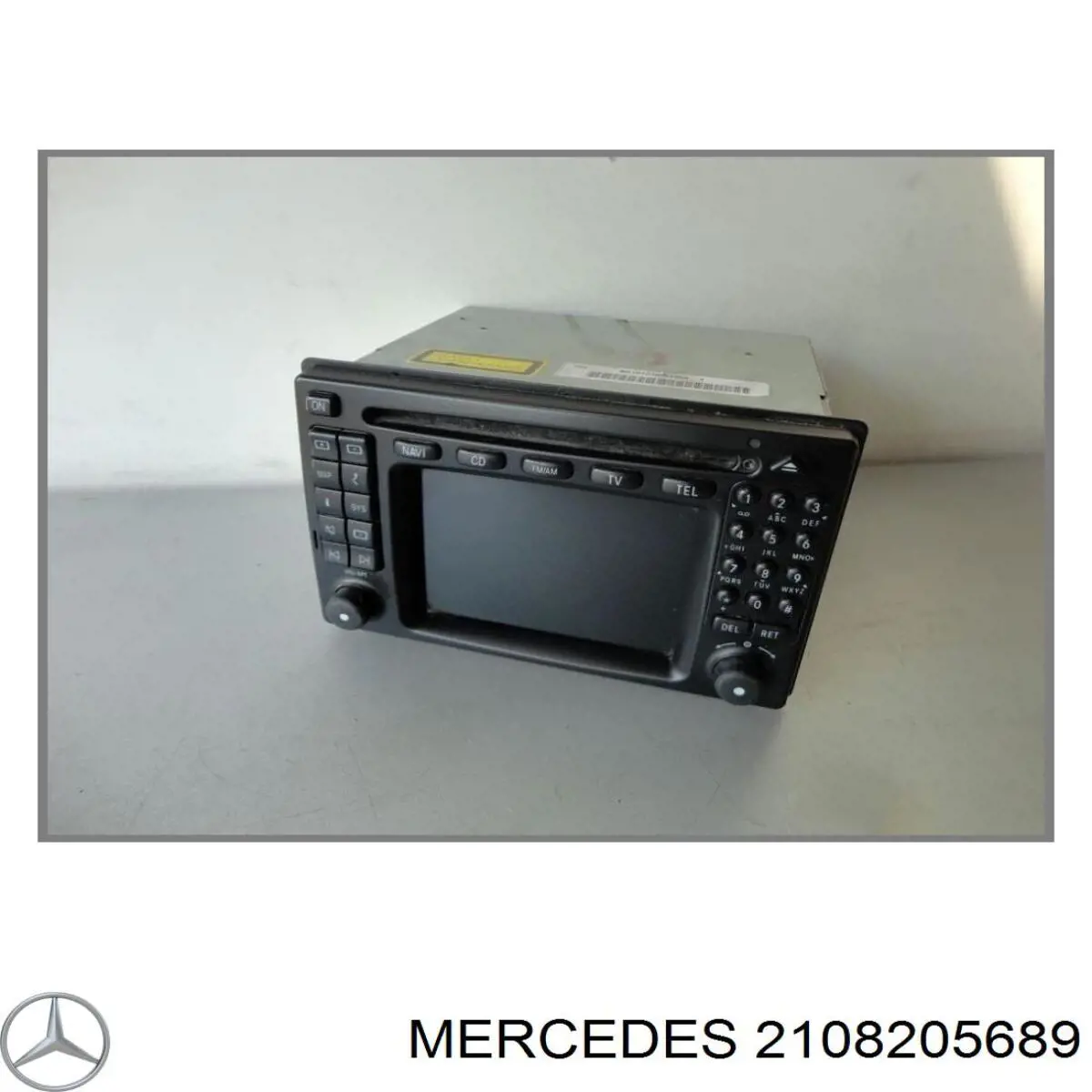 A2108205689 Mercedes Магнітола (радіо AM/FM)