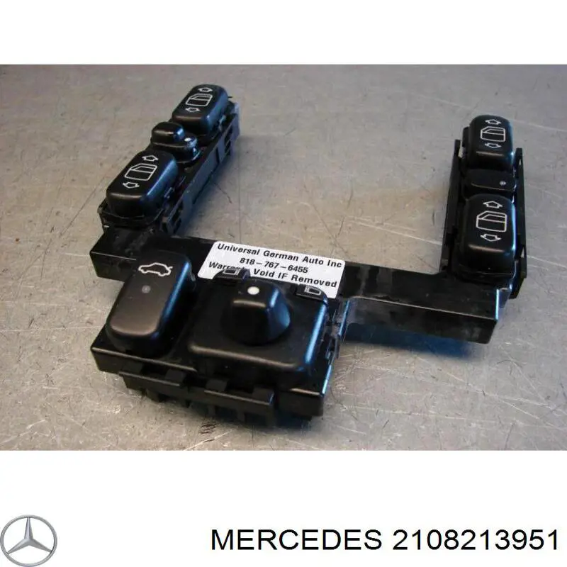 2108213951 Mercedes кнопковий блок керування склопідіймачами центральної консолі