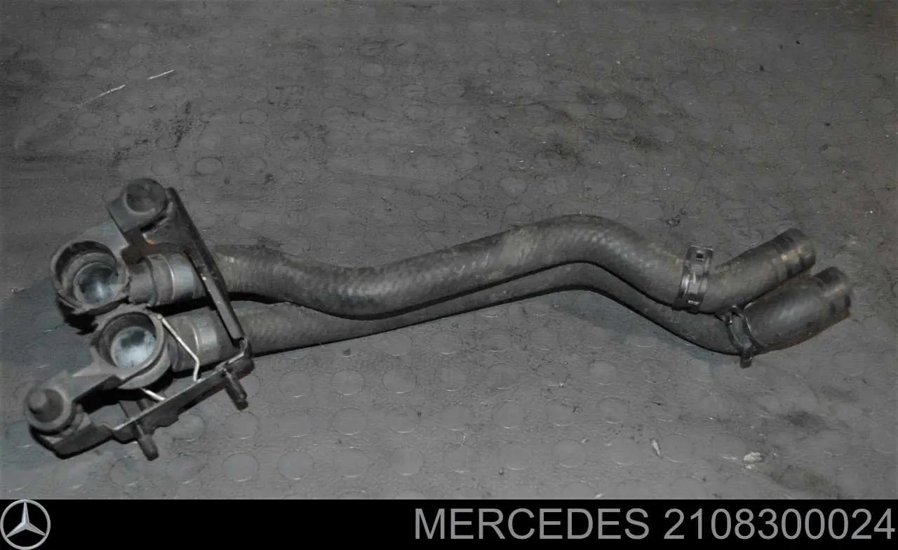 Шланг грубки/обігрівача на Mercedes E (W210)