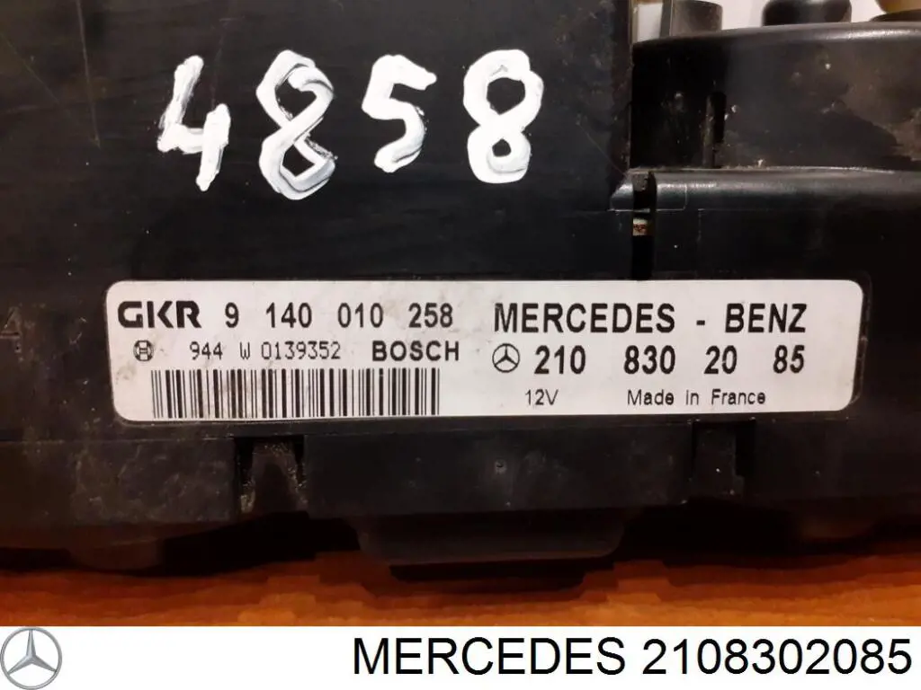 2108302085 Mercedes реостат/перемикач-регулятор режиму обігрівача салону