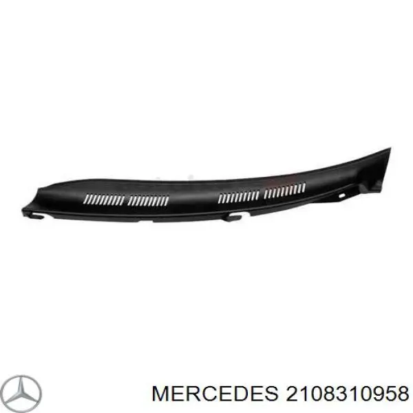 Решітка водостоку лобового скла ліва/права на Mercedes E (W210)